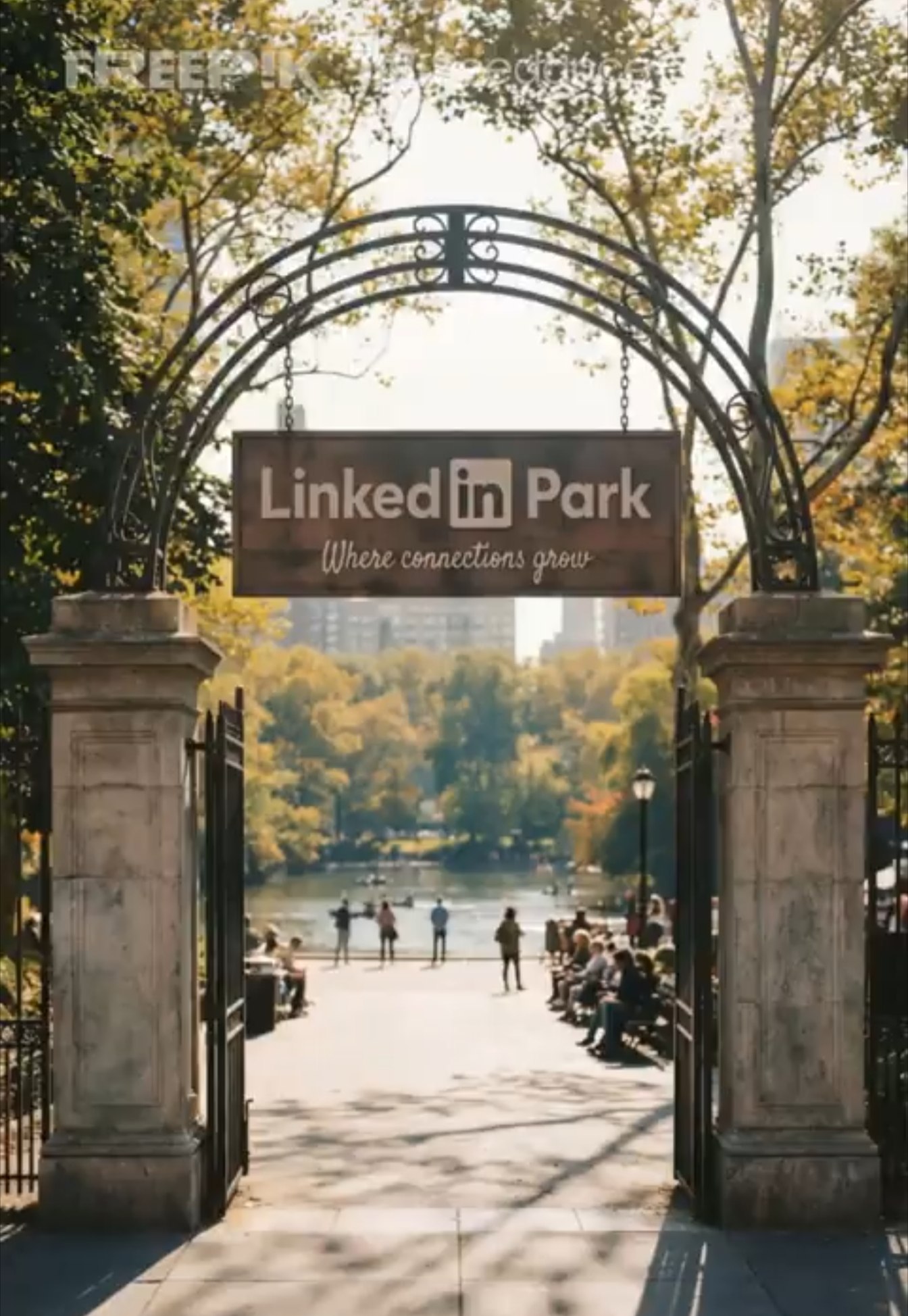 Bienvenido a LinkedIn Park (lo siento por esto)