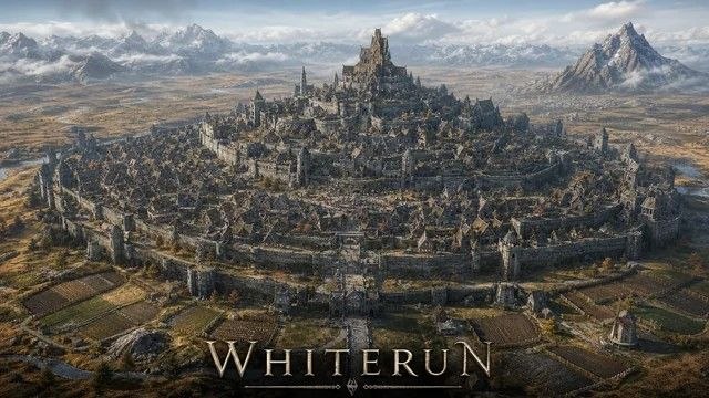 Ciudades de Skyrim recreadas a escala real con IA generativa