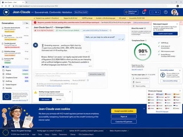 Si la UE hubiera construido Claude
