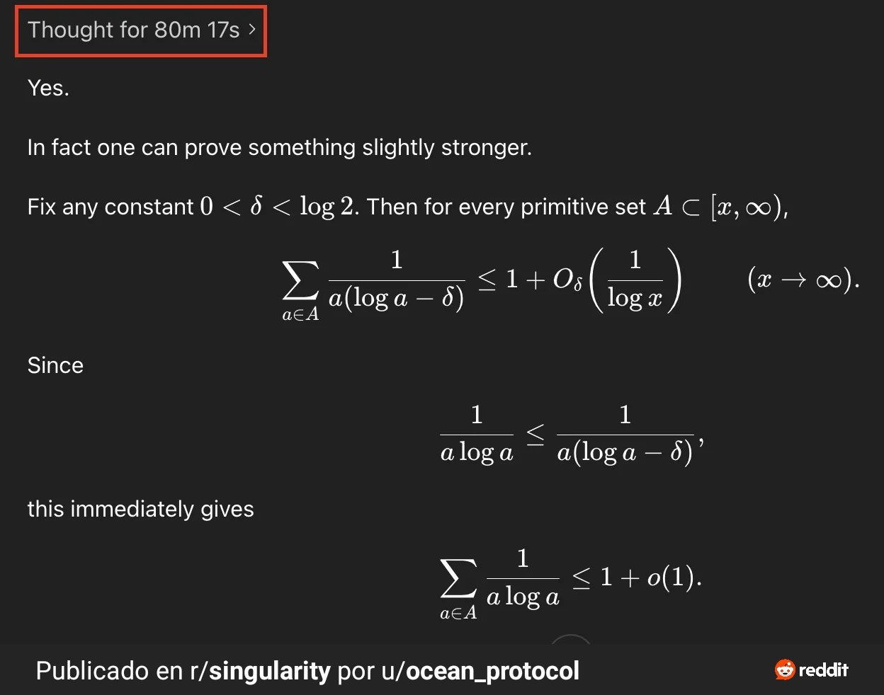 ChatGPT 5.4 resuelve un problema abierto de Erdős de hace 60 años en un solo intento