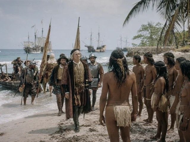 ChatGPT genera una foto realista del encuentro de Colón con los nativos