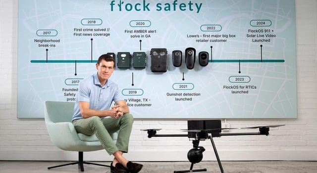 CEO de Flock Safety asegura que sus cámaras no violan la Constitución: 'Es un asunto claro y directo'