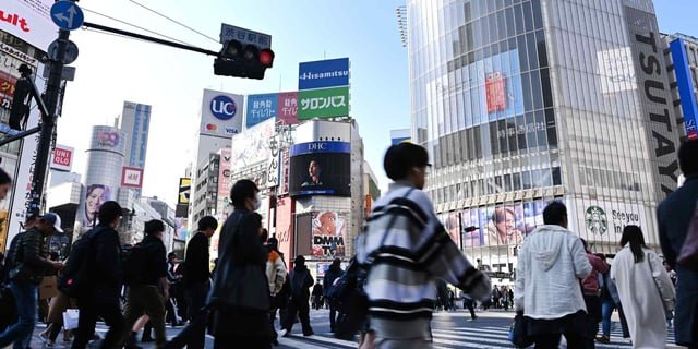 La población japonesa cae por debajo de 120 millones por primera vez en 42 años