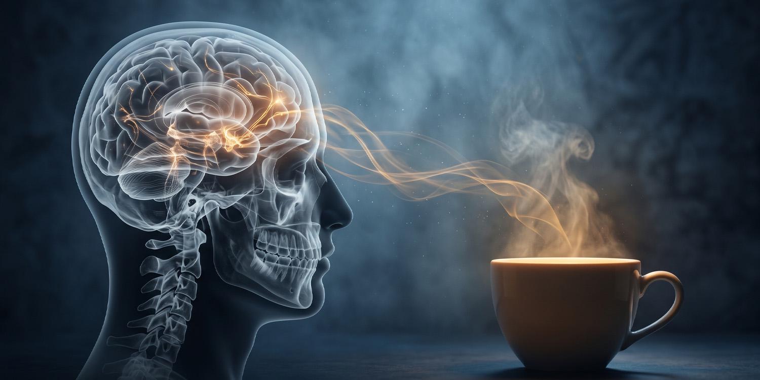La cafeína altera el sistema de freno eléctrico del cerebro y potencia el control motor