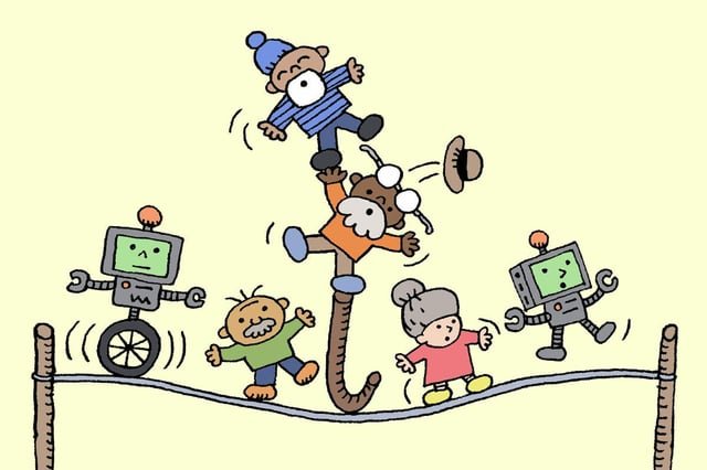 La economía de EE.UU. camina en la cuerda floja entre el envejecimiento y la inteligencia artificial