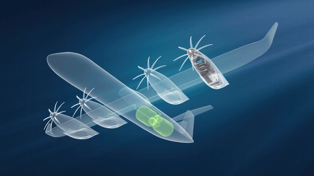 El primer motor de avión totalmente eléctrico de hidrógeno podría sustituir a las turbinas a reacción