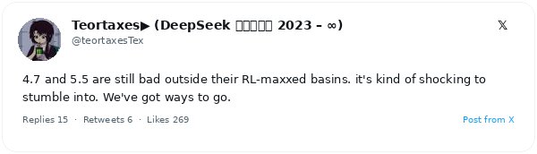 Modelos DeepSeek aún fallan fuera de sus dominios optimizados por aprendizaje reforzado