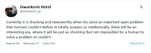 Dwarkesh Patel vaticina la 'era intermedia' de la IA antes de que supere por completo al intelecto humano