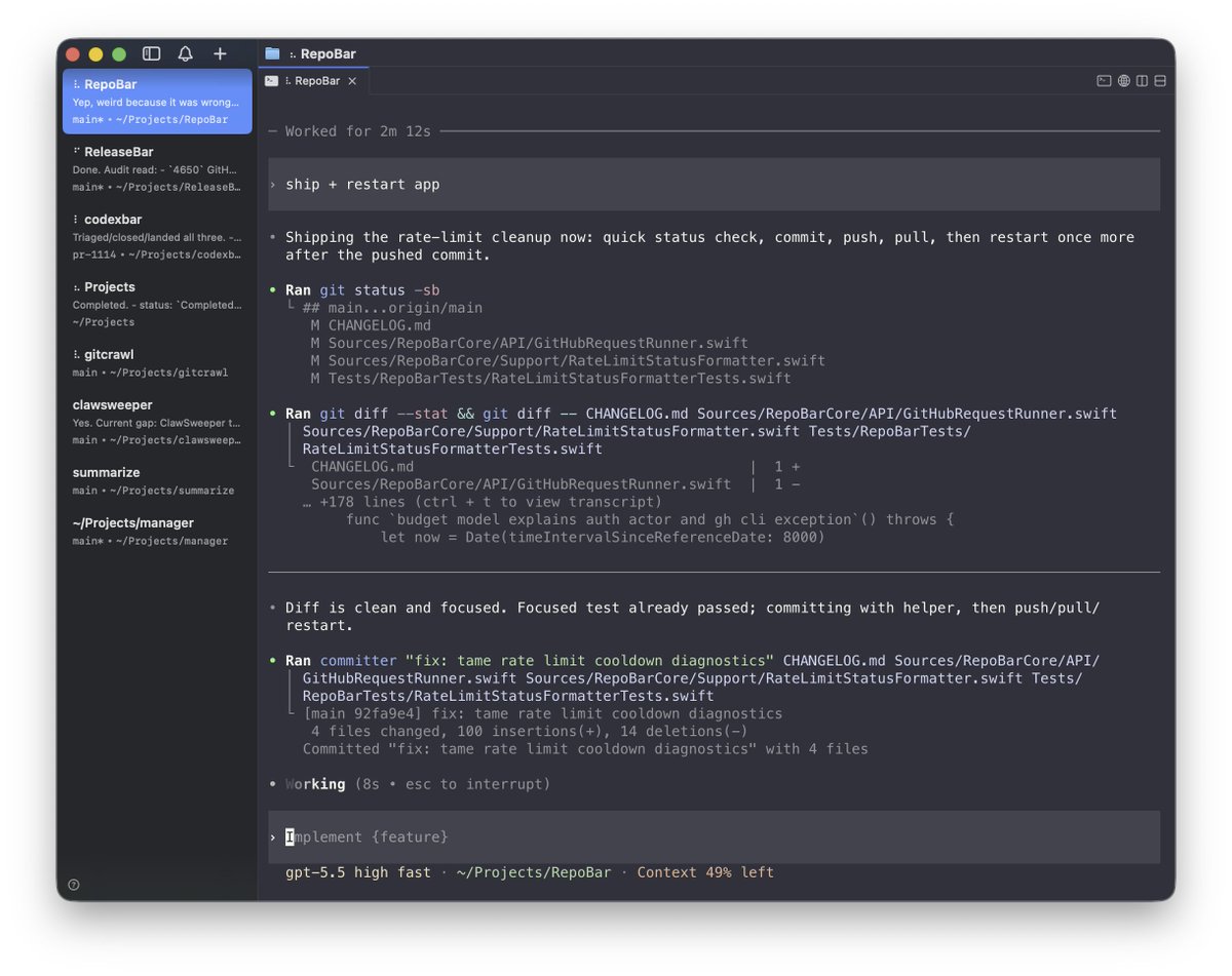Peter Steinberger, ingeniero de OpenAI, revela su flujo de trabajo con cmux y Codex CLI