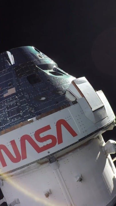 La maniobra clave de Artemis II: la separación del módulo de tripulación de Orion antes de la reentrada