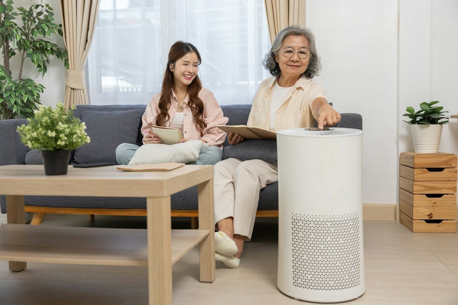 Usar un purificador HEPA en casa durante un mes mejora la función cerebral en mayores de 40 años