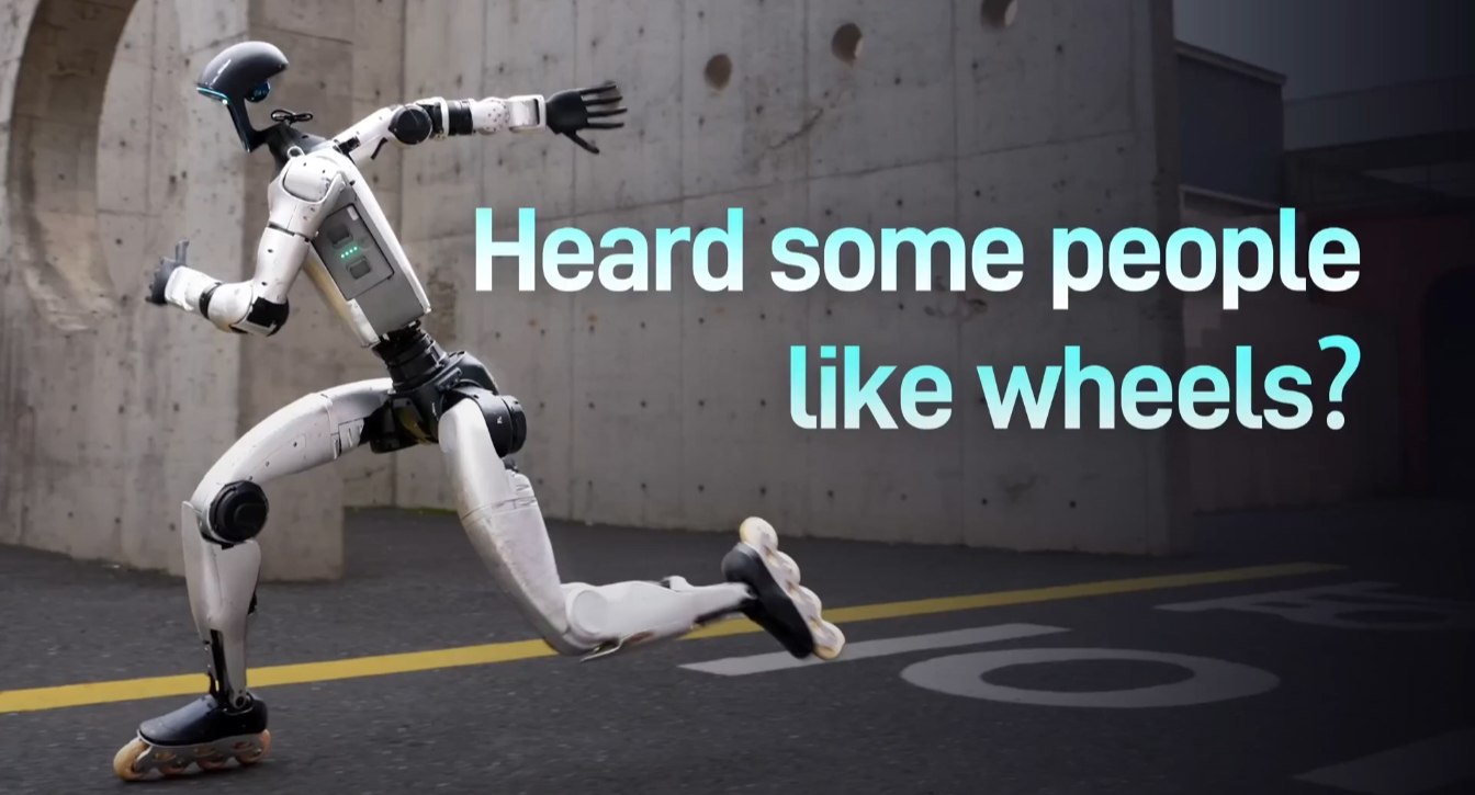 Unitree presenta una versión con ruedas de su robot humanoide G1