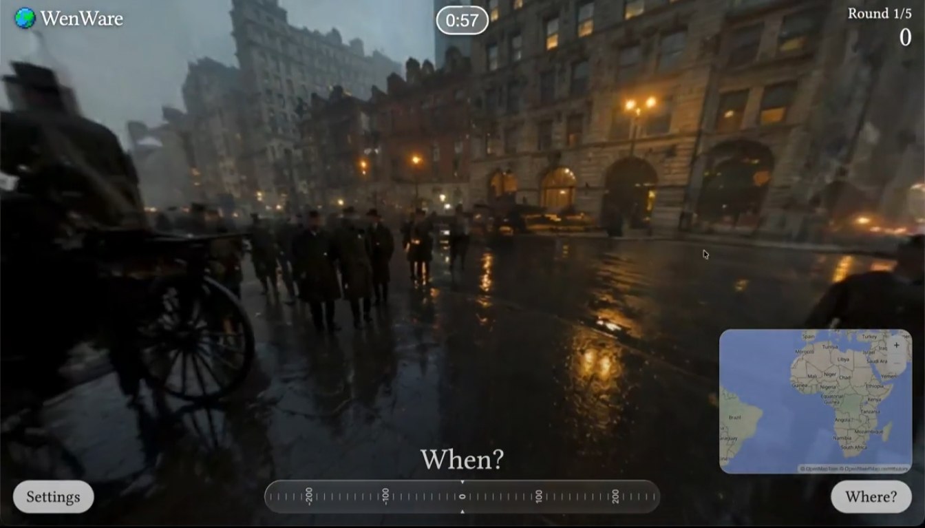 Un clon de GeoGuessr con viajes en el tiempo gracias a GPT-Image 2