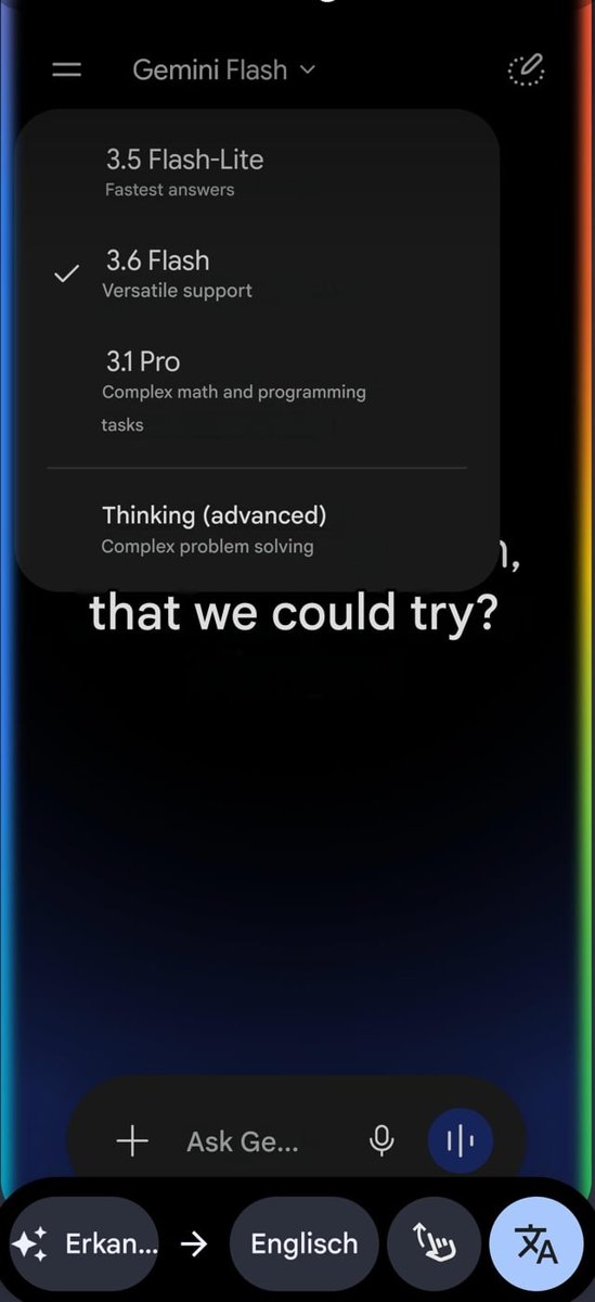Usuarios se frustran por no recibir la última actualización de Gemini Flash