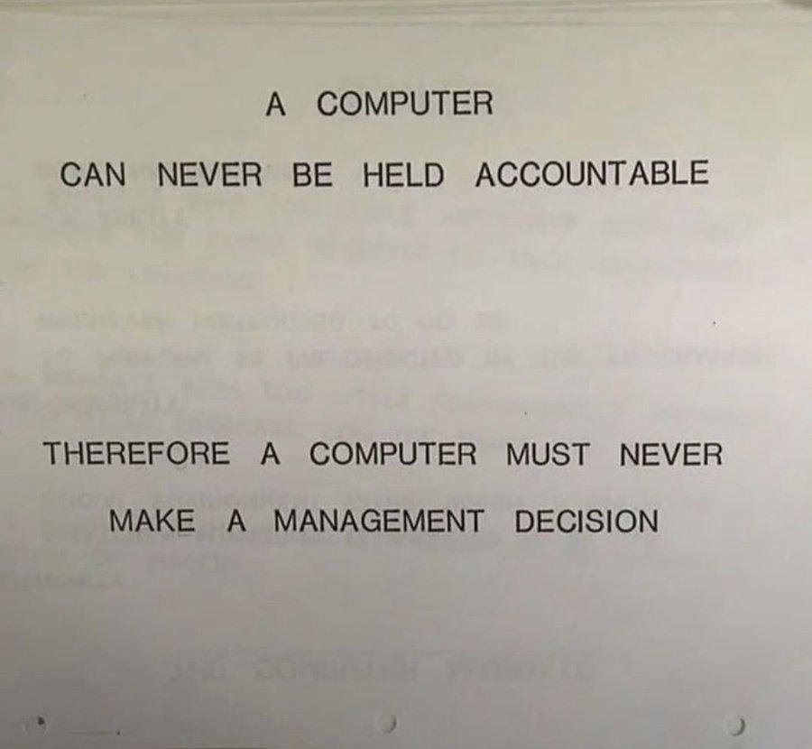 Un manual de formación de IBM de 1979