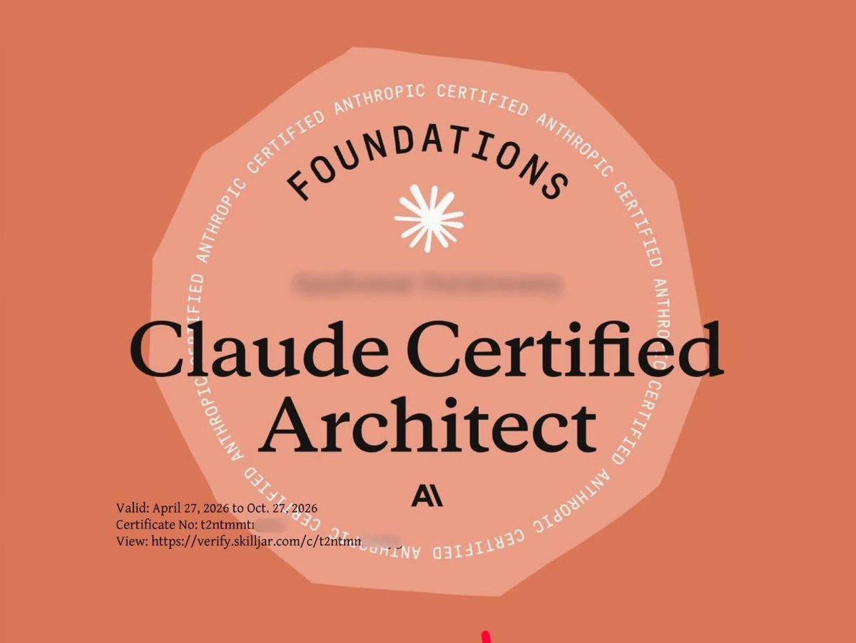 Claude Certified Architect: la certificación de Anthropic para desarrolladores de IA