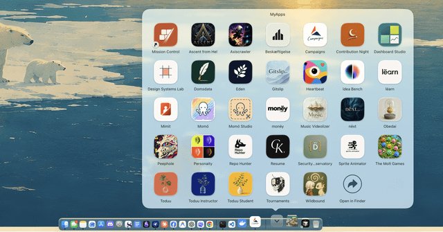 Creé un plugin que convierte tus proyectos en aplicaciones cliqueables en el dock