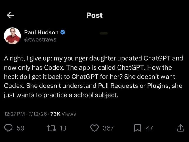 Dos apps, un desorden: usuarios exigen a OpenAI que arregle la confusión entre ChatGPT y ChatGPT Classic