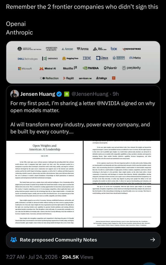 OpenAI se niega a firmar carta de apoyo a modelos de peso abierto y enciende la polémica en Reddit