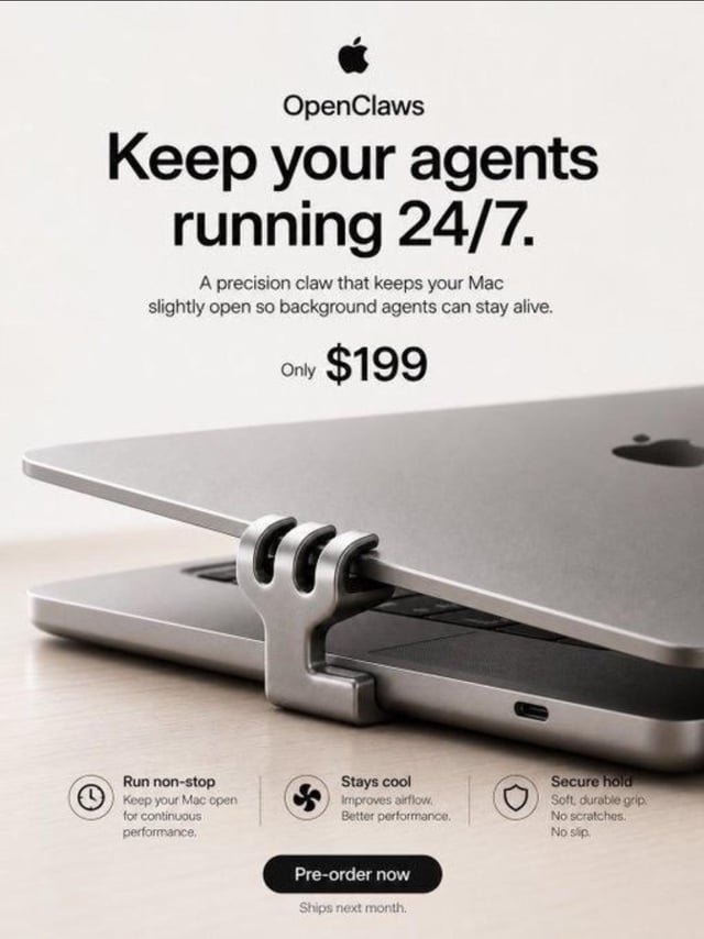 Openclaws, un accesorio para agentes openclaw