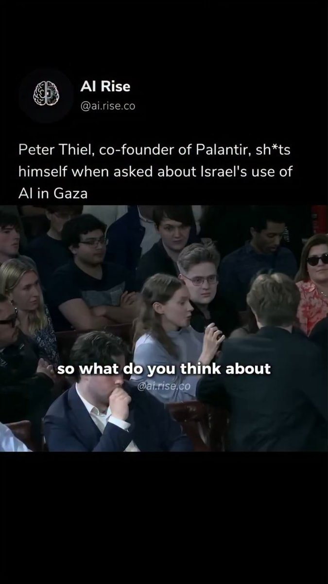 Peter Thiel, co-fundador de Palantir, evita responder cuando se le pregunta sobre el uso de su IA en el genocidio de Gaza