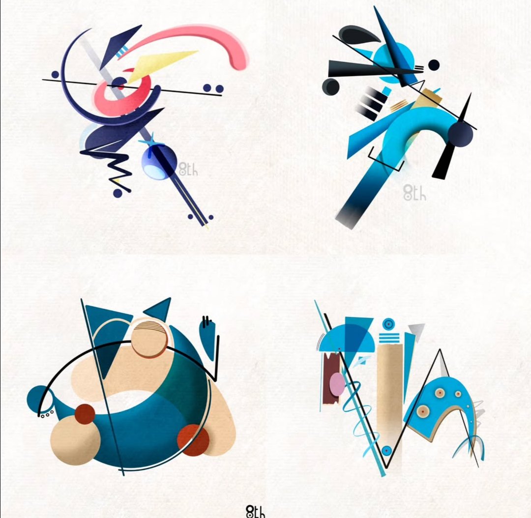 Ponen arte abstracto estilo Kandinsky de Pokémon ante 4 modelos de IA: los resultados son reveladores