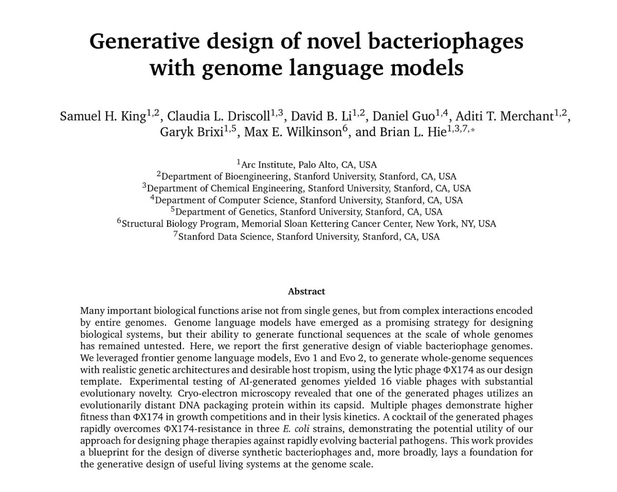 Investigadores de Stanford usan un modelo de lenguaje con ADN para diseñar virus nuevos: 16 funcionaron
