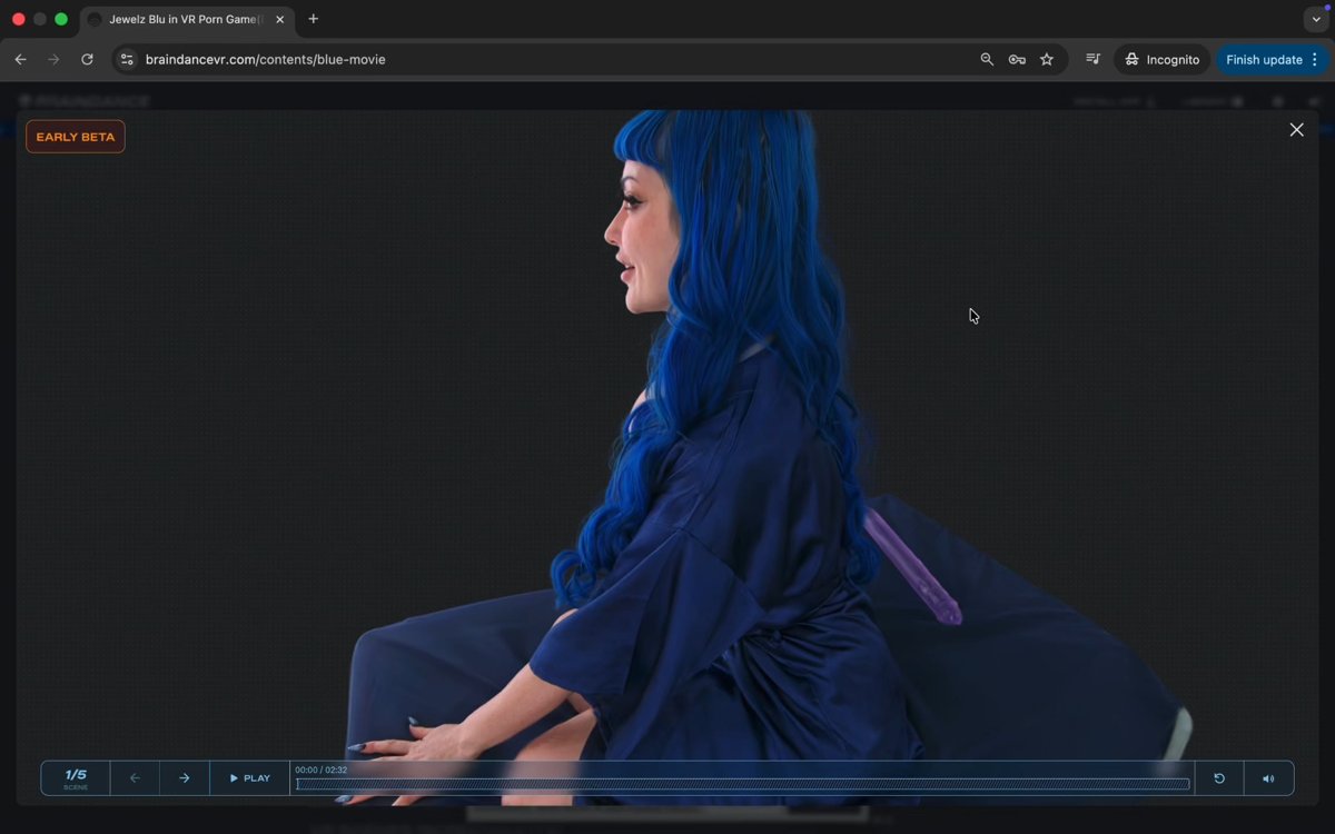 Estamos un paso más cerca de la trascendencia tecnológica... ahora hacen porno animado con Gaussian Splats