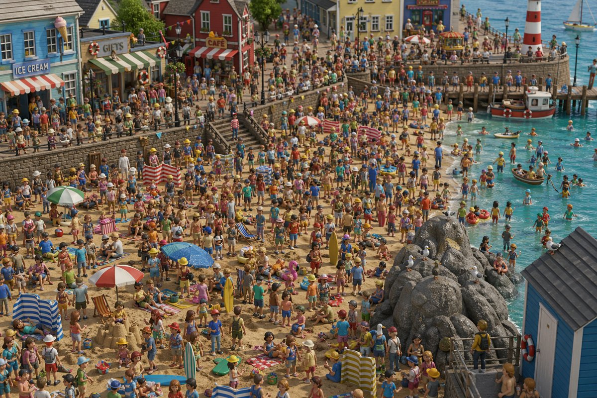 ¿Dónde está Wally 3D? Detalles increíbles de nueva generación de imágenes generadas