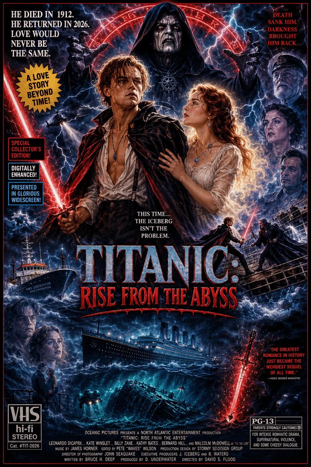 ChatGPT imagina ‘Titanic: Rise from the Abyss’, un crossover entre Star Wars y el clásico de 1997