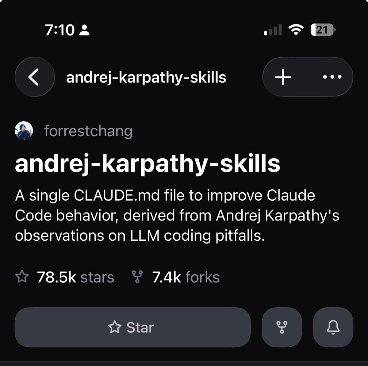 ¿Por qué este archivo CLAUDE.md tiene tantas estrellas en GitHub?
